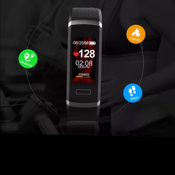 Screen Smart Bracelet 24 hours Fitness Monitor - Picture 2 of 3